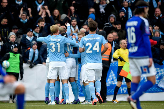 Malmö FFs Guillermo Molins jublar