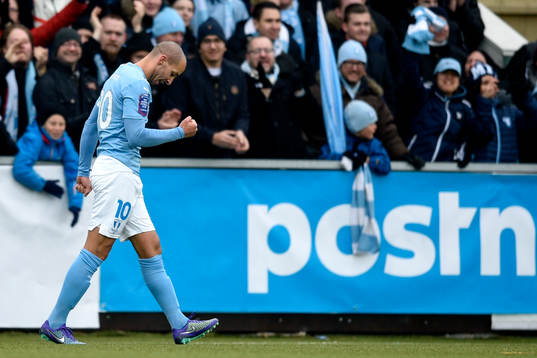 Malmö FFs Guillermo Molins jublar