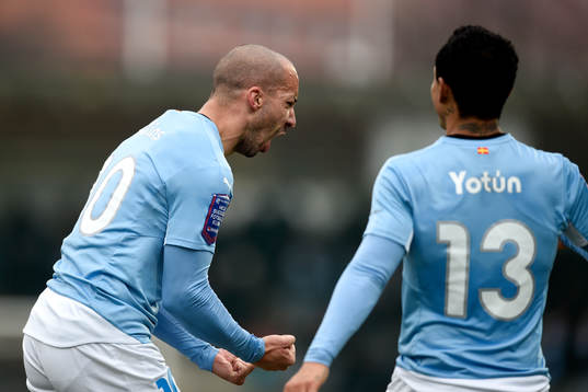Malmö FFs Guillermo Molins jublar