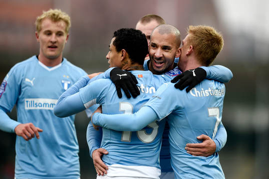 Malmö FFs Guillermo Molins jublar