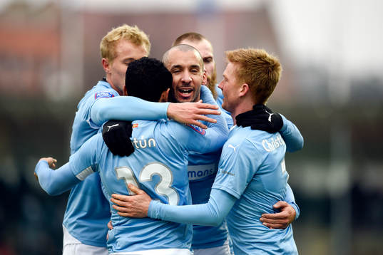 Malmö FFs Guillermo Molins jublar