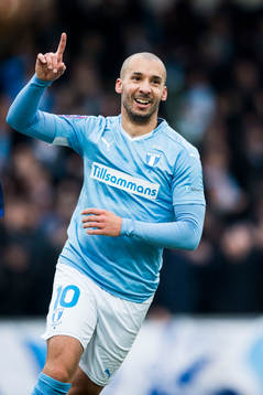 Malmö FFs Guillermo Molins jublar