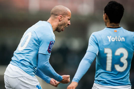 Malmö FFs Guillermo Molins jublar