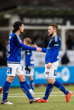 Sundsvalls Robin Tranberg och Runar Sigurjonsson deppar