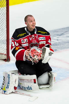 Malmö Redhawks målvakt Pontus Sjögren