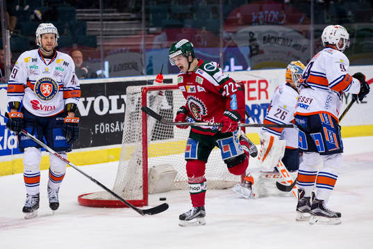 Frölundas Patrik Carlsson jublar