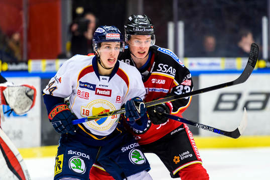 Djurgårdens Lukas Vejdemo och Luleås Christopher