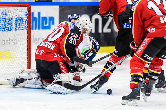 Luleås målvakt Filip Gustafsson