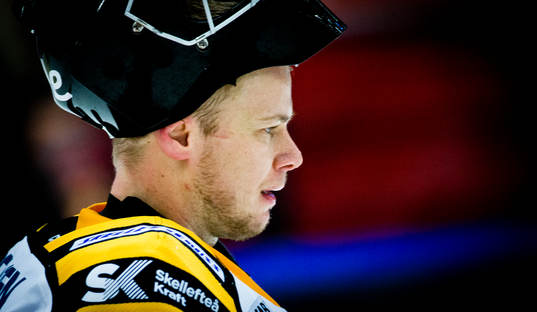 Skellefteås målvakt Johan Backlund