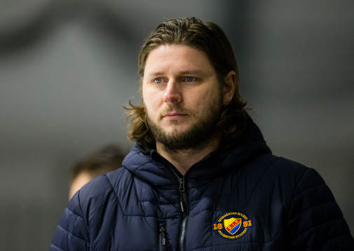 Djurgårdens assisterande Andreas Holmqvist