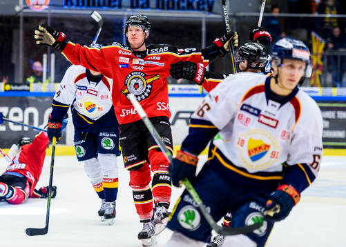 Luleås Lennart Petrell jublar