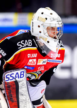 Luleås målvakt Filip Gustafsson