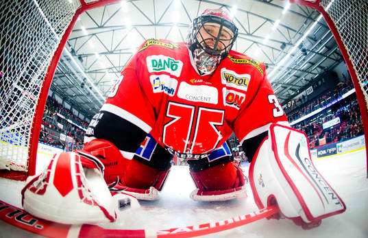 Örebros målvakt Julius Hudacek