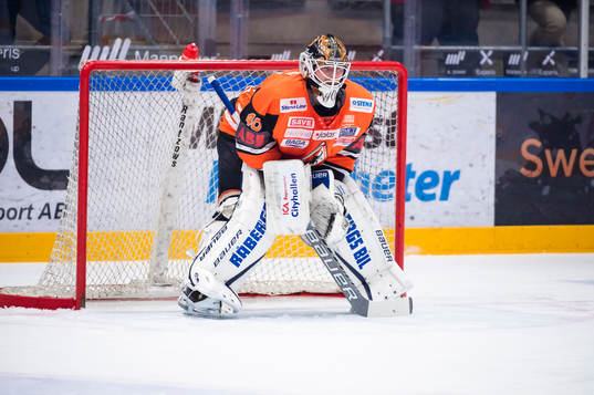 Karlskronas målvakt Johan Holmqvist