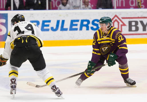 Brynäs Johan Alcén och Färjestads Magnus Nygren