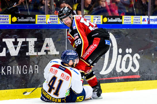 Luleås Jonathan Sigalet och Djurgårdens Patrick Thoresen