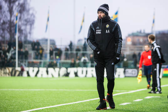 s tränare Andreas Alm