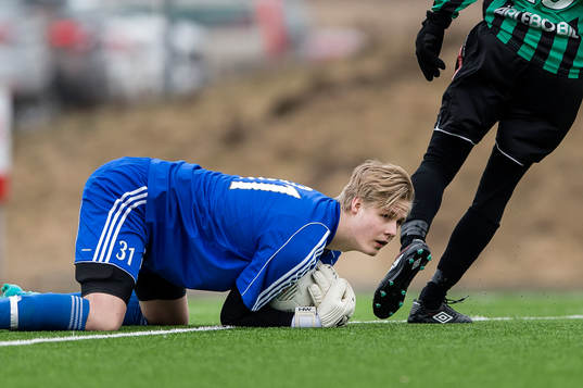 Tenhults målvakt Robin Mattsson