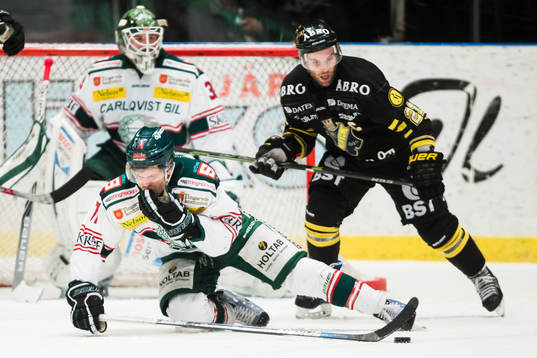 Tingsryds Eric Castonguay reagerar