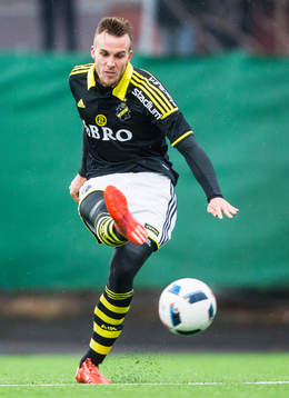 s Fredrik Brustad i aktion