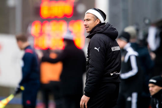 Helsingborgs manager Henrik Larsson