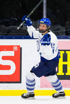 Leksands Hanna Lindqvist jublar
