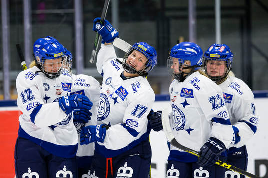 Leksands Hanna Lindqvist (m) reducerar till 2-1 och