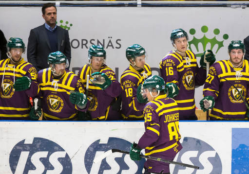 under ishockeymatchen i SHL mellan Färjestad och Brynäs