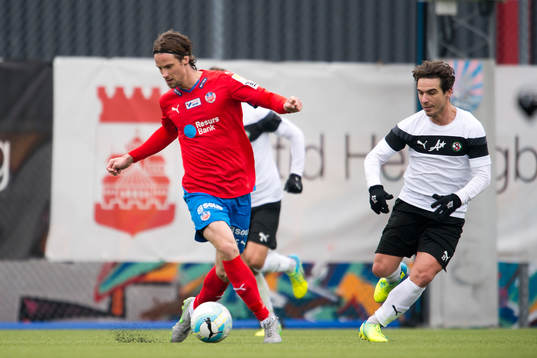 Helsingborgs Linus Hallenius kör överstegsfint