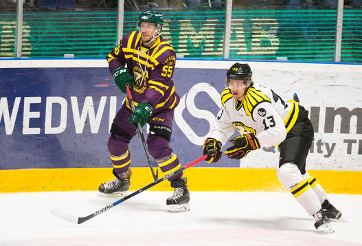 Färjestads Ole-Kristian Tollefsen och Brynäs Sondre Olden