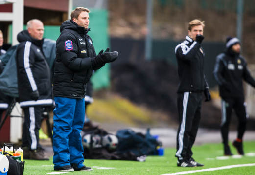 Falkenbergs tränare Hans Eklund