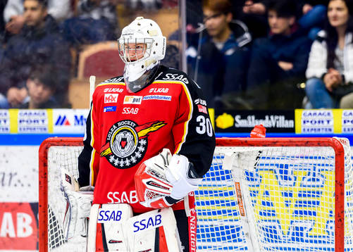 Luleås målvakt Filip Gustafsson