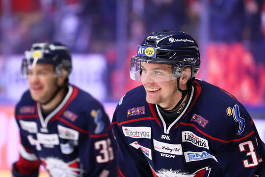 Linköpings Carl Dahlström jublar