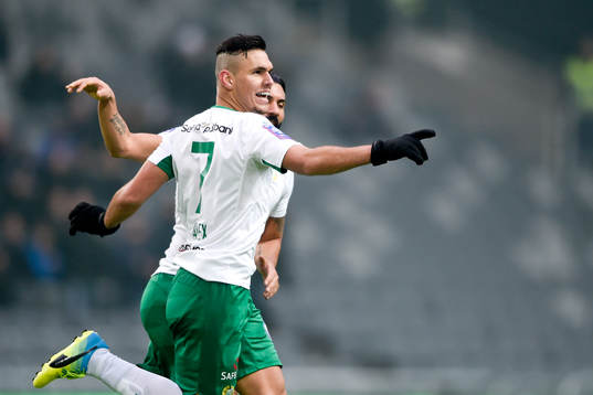 under fotbollsmatchen i Svenska cupen mellan Djurgården