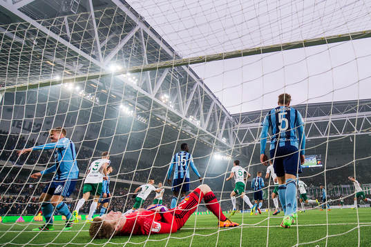 Hammarbys Alexssander Medeiros de Azeredo jublar