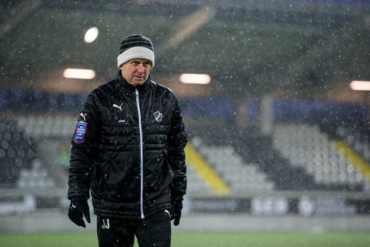 Halmstads tränare Jan Jönsson