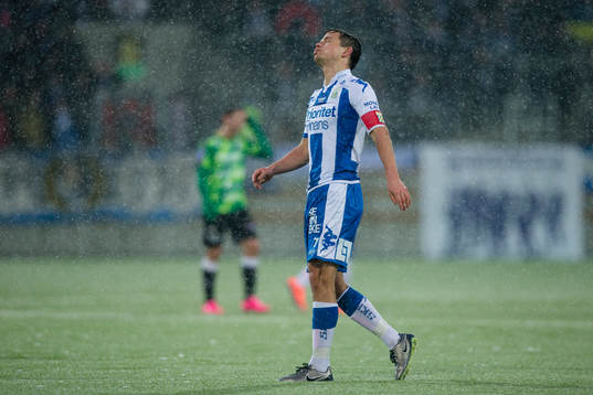 IFK Göteborgs Mads Albaek deppar