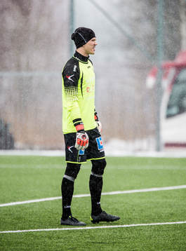 Ljungskiles målvakt August Strömberg