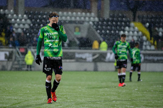 Halmstads Kristoffer Fagercrantz deppar