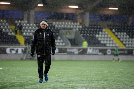 Halmstads tränare Jan Jönsson