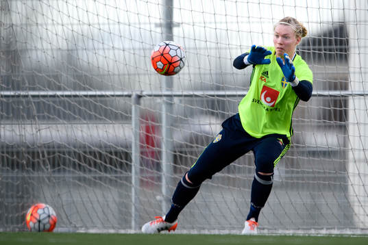 Sveriges målvakt Hedvig Lindahl