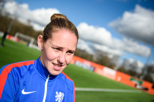 Bläddra bland fler bilder av Fotboll, Dam, OS-kval, Nederländerna, Träning