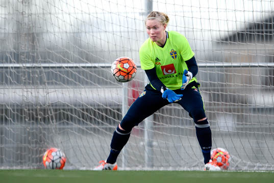 Sveriges målvakt Hedvig Lindahl
