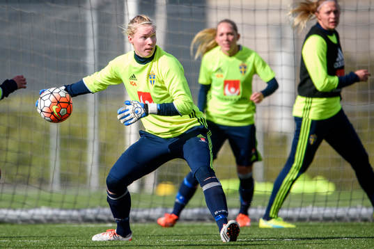 Sveriges målvakt Hedvig Lindahl