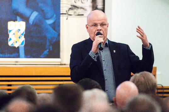 Tidigare ordförande Kent Olsson