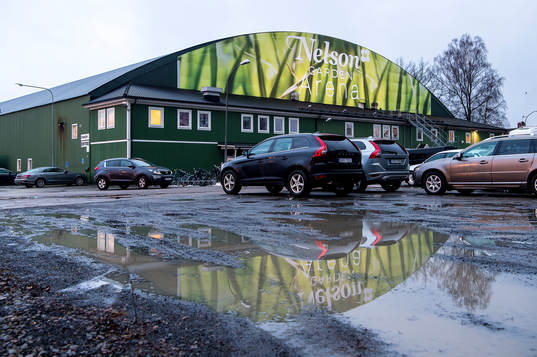 Nelson garden arena exteriör