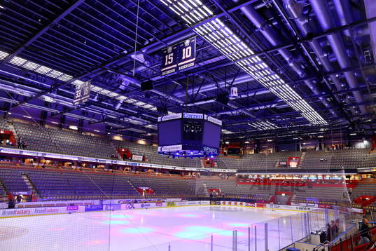 SAAB Arena innan ishockeymatchen i SHL mellan Linköping