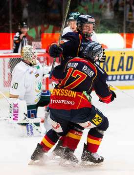 Djurgårdens Marcus Davidsson jublar