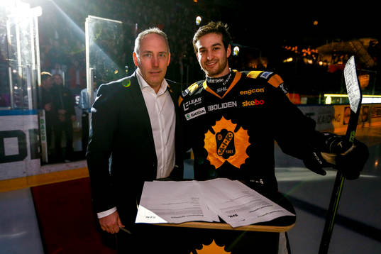 Skellefteås general manager och Andrew Calof har just