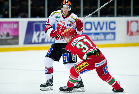 under ishockeymatchen i SHL mellan Modo och Örebro